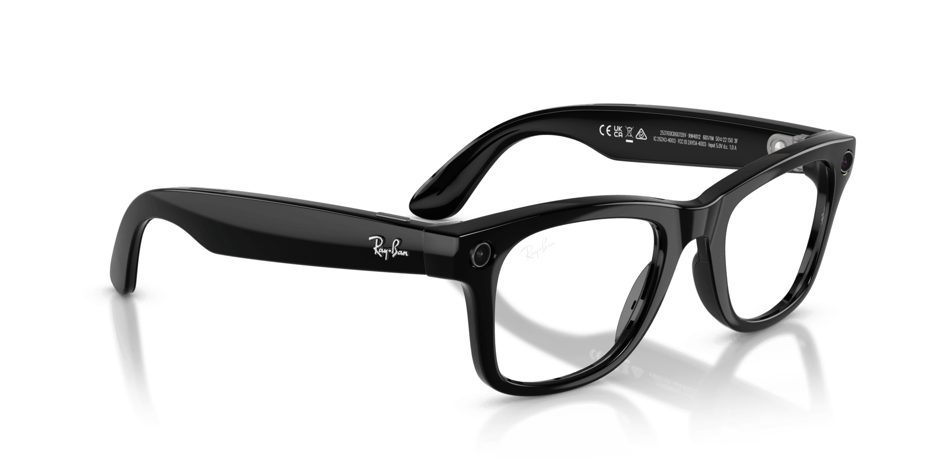 Ray-Ban Meta Wayfarer Shiny Black -Transitions- Gen 2