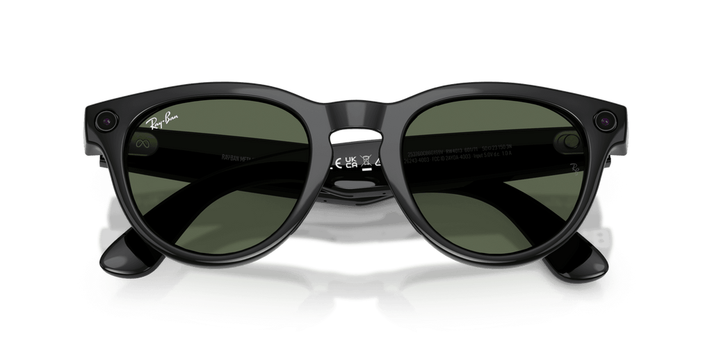 Ray-Ban Meta Headliner Shiny Black - Gen 2