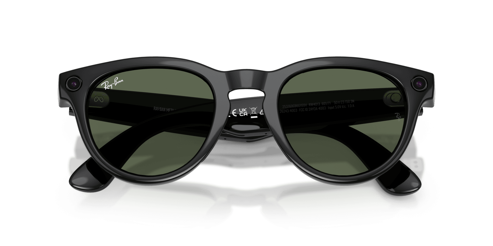 Ray-Ban Meta Headliner Shiny Black - Gen 2