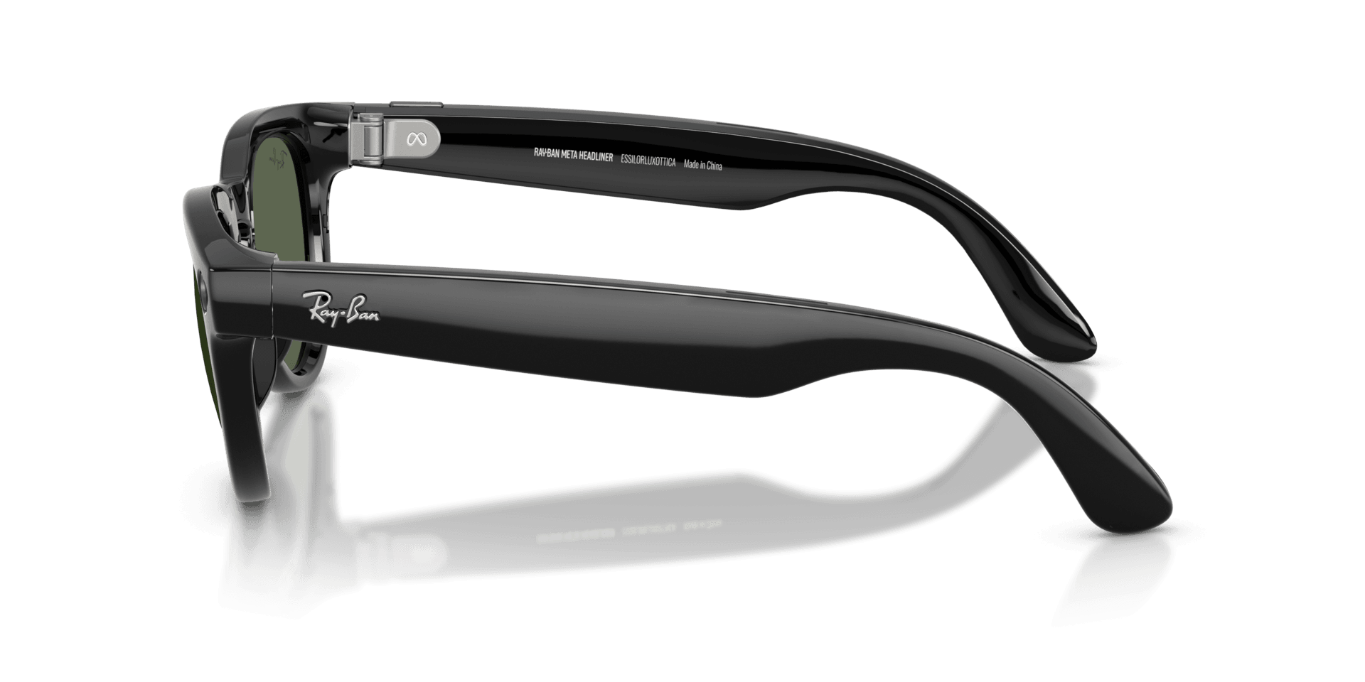 Ray-Ban Meta Headliner Shiny Black - Gen 2