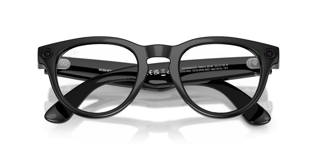 Ray-Ban | Meta Headliner Shiny Black -Transitions Gen 2