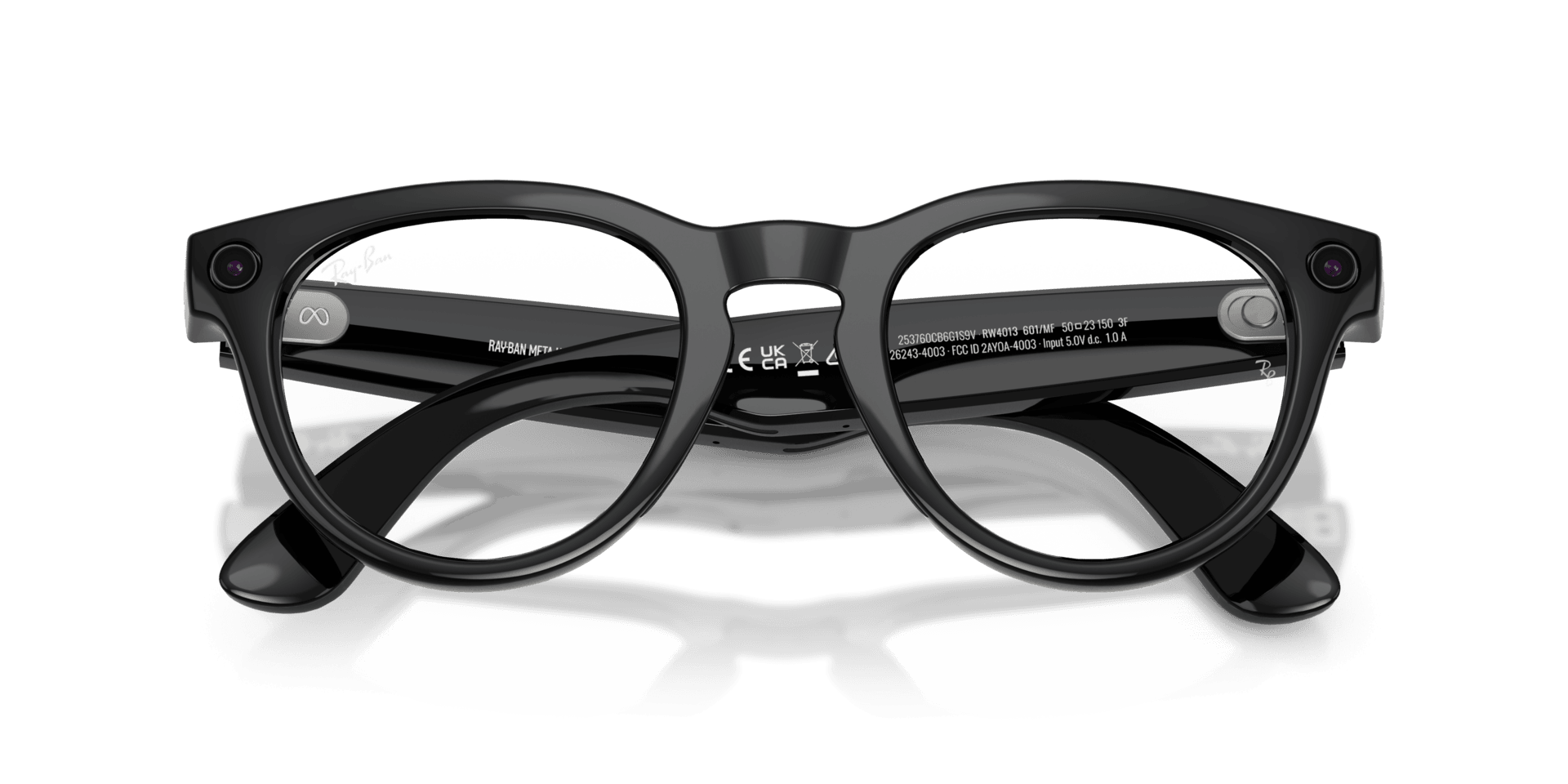 Ray-Ban | Meta Headliner Shiny Black -Transitions Gen 2