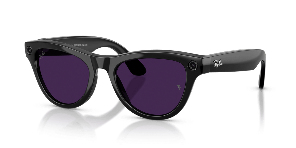 Ray-Ban | Meta Skyler Shiny Black -Transitions Gen 2