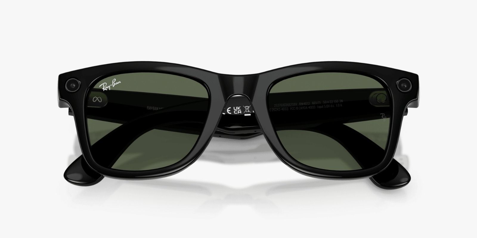 Ray-Ban Meta Wayfarer Shiny Black - Gen 2