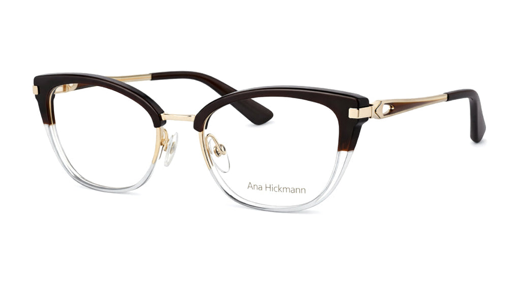 Cay eye Gold, Brown and clear eyewear