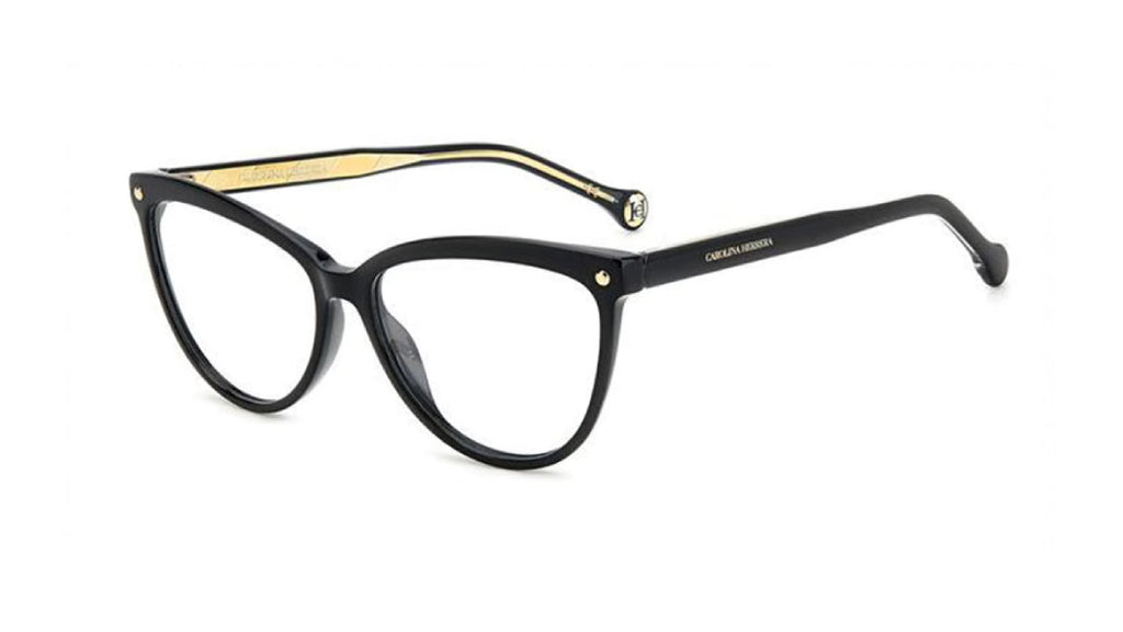 Cat eye black frame