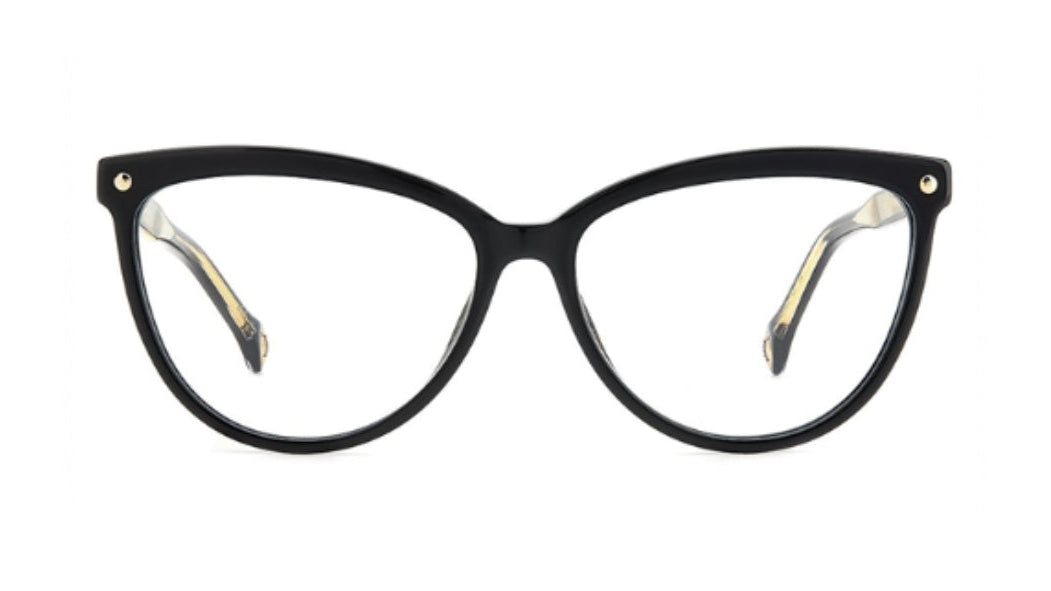 Cat eye black frame