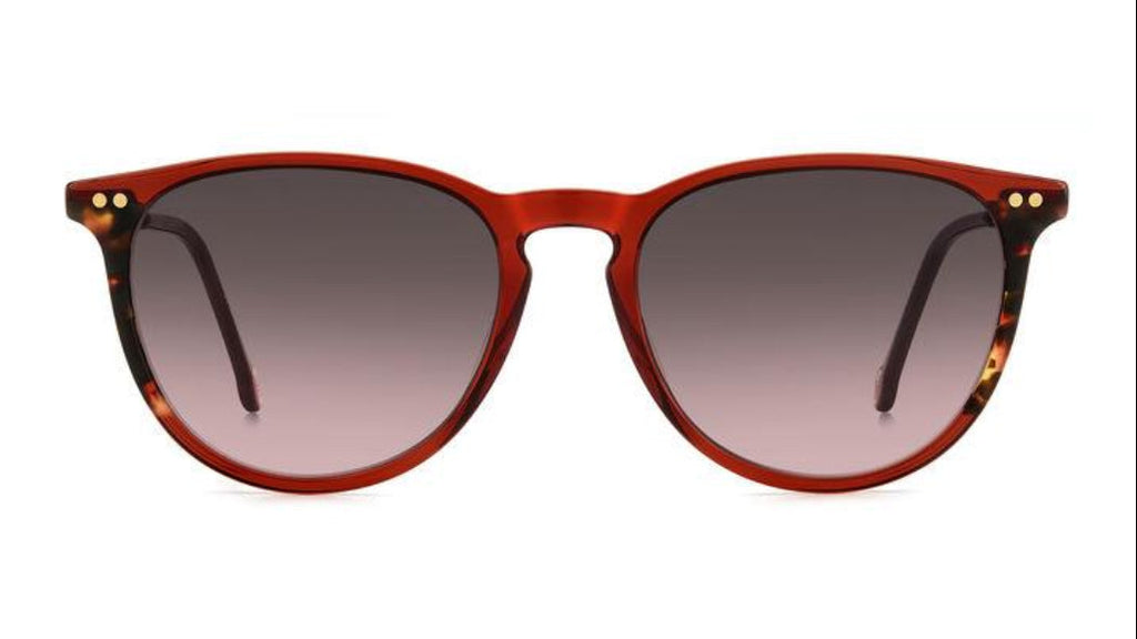 Round red sunglasses