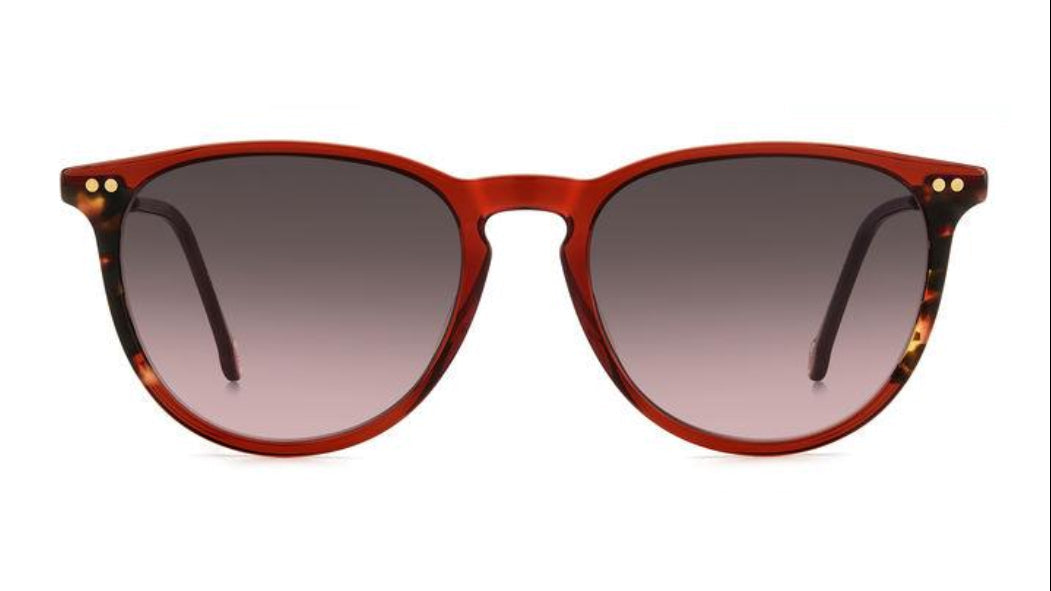 Round red sunglasses