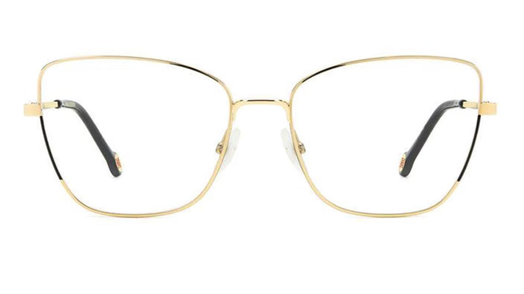 Cat eye gold frame