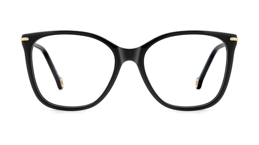 cat eye black frame