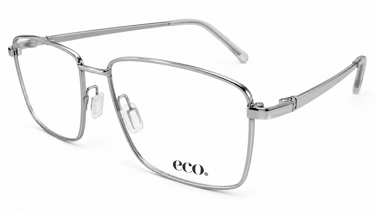 Square gun metal frame