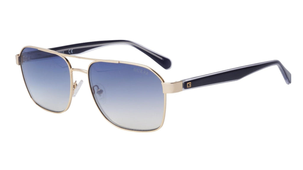 Guess Gold sunglass with blue lens