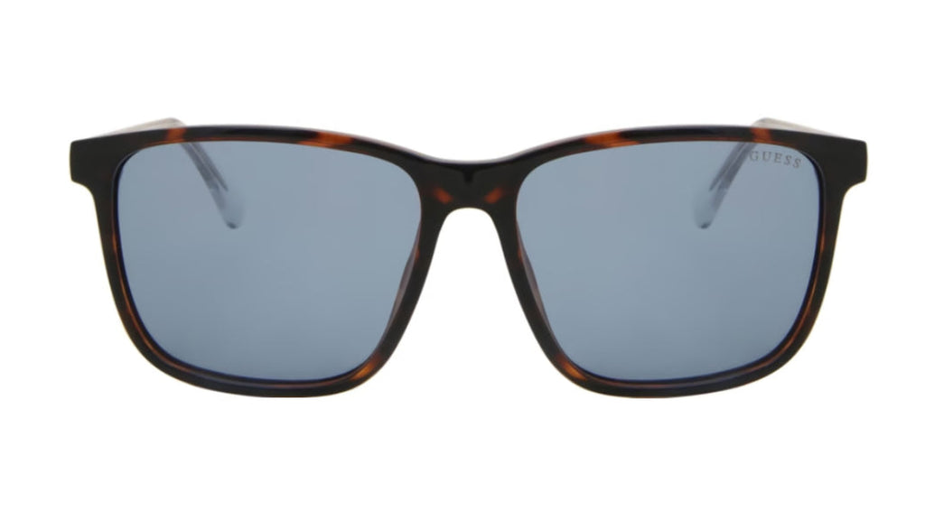 Guess Havana sunglasses with blue lens