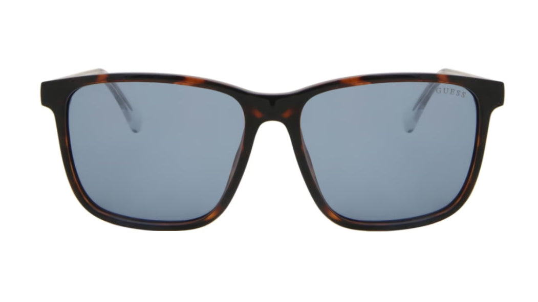 Guess Havana sunglasses with blue lens