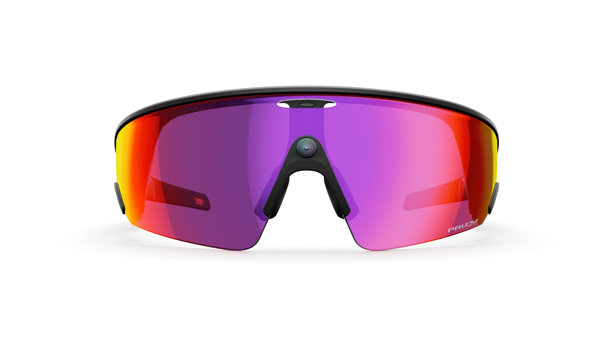 Oakley Ai glasses-vanguard Sunglasses with colorful lenses on a white background