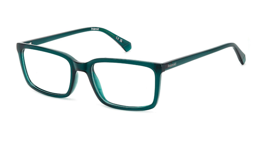 Blue square eyewear