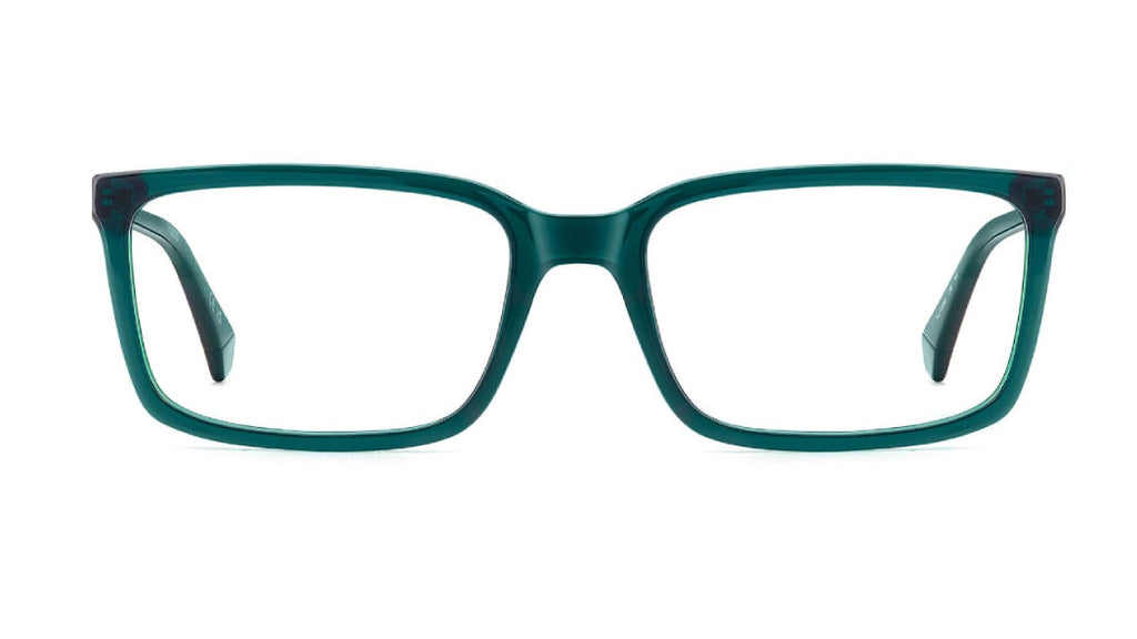 Blue square eyewear