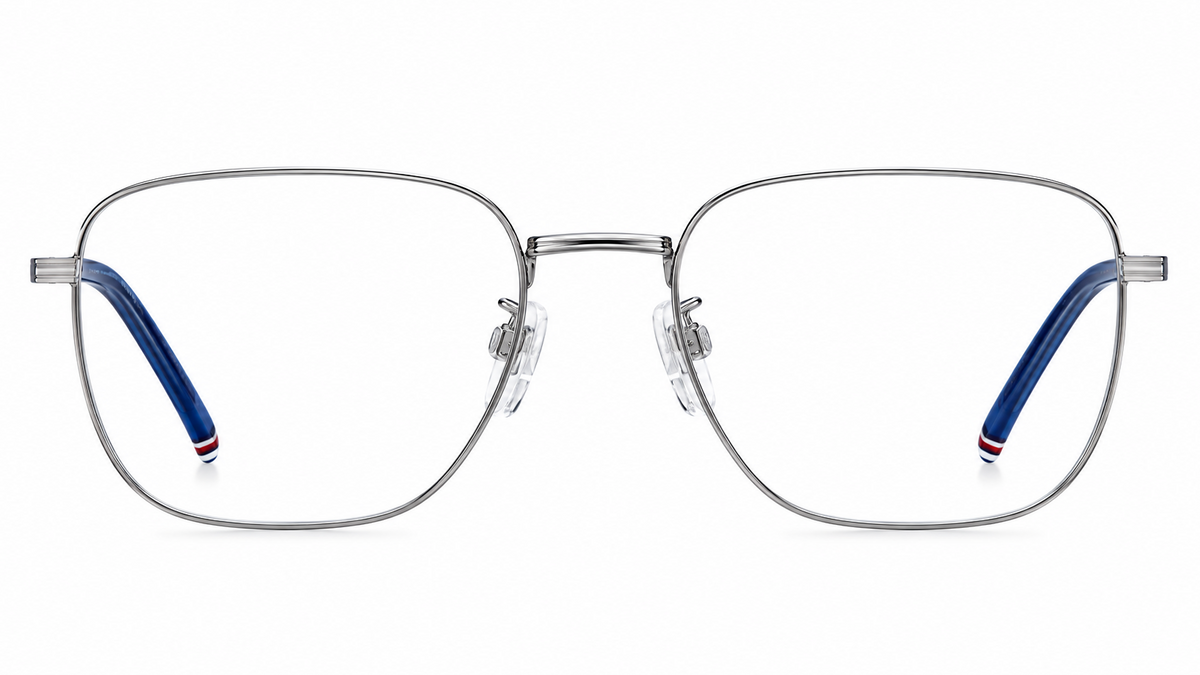 square gun metal eyewear 