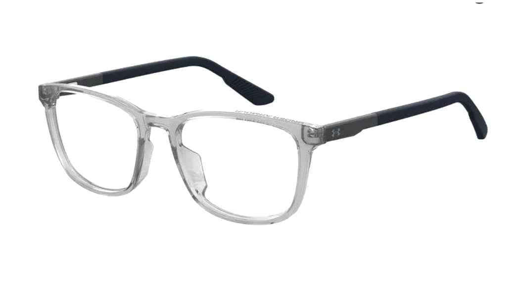 Gray and black eyewear